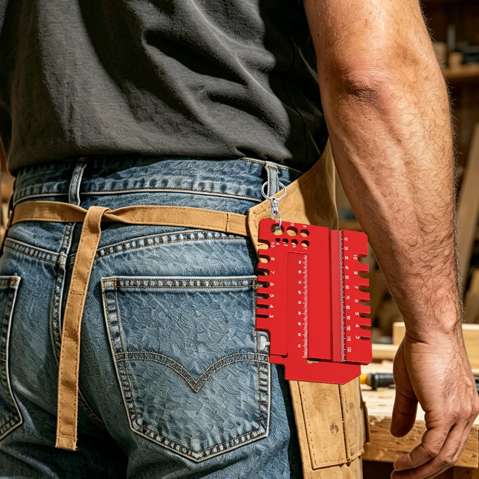 Home Improvement Mark - 木工用測定ツール マーキング定規 テノンゲージ ワークショップ用 ホームセンター用 ガレージ用