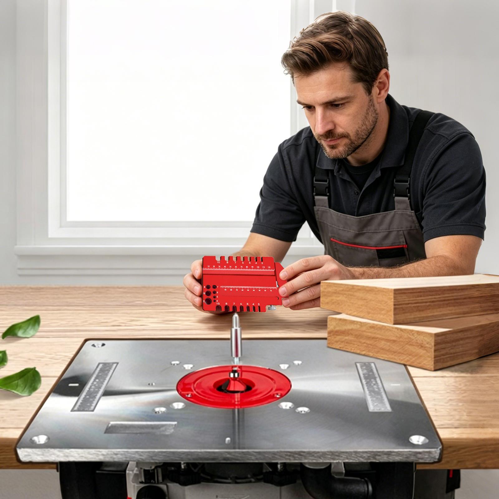 Home Improvement Mark - 木工定規、測定マーキングゲージ、ほぞ穴ゲージ、工房、ホームセンター、ガレージ、大工仕事、家具製作プロジェクト用