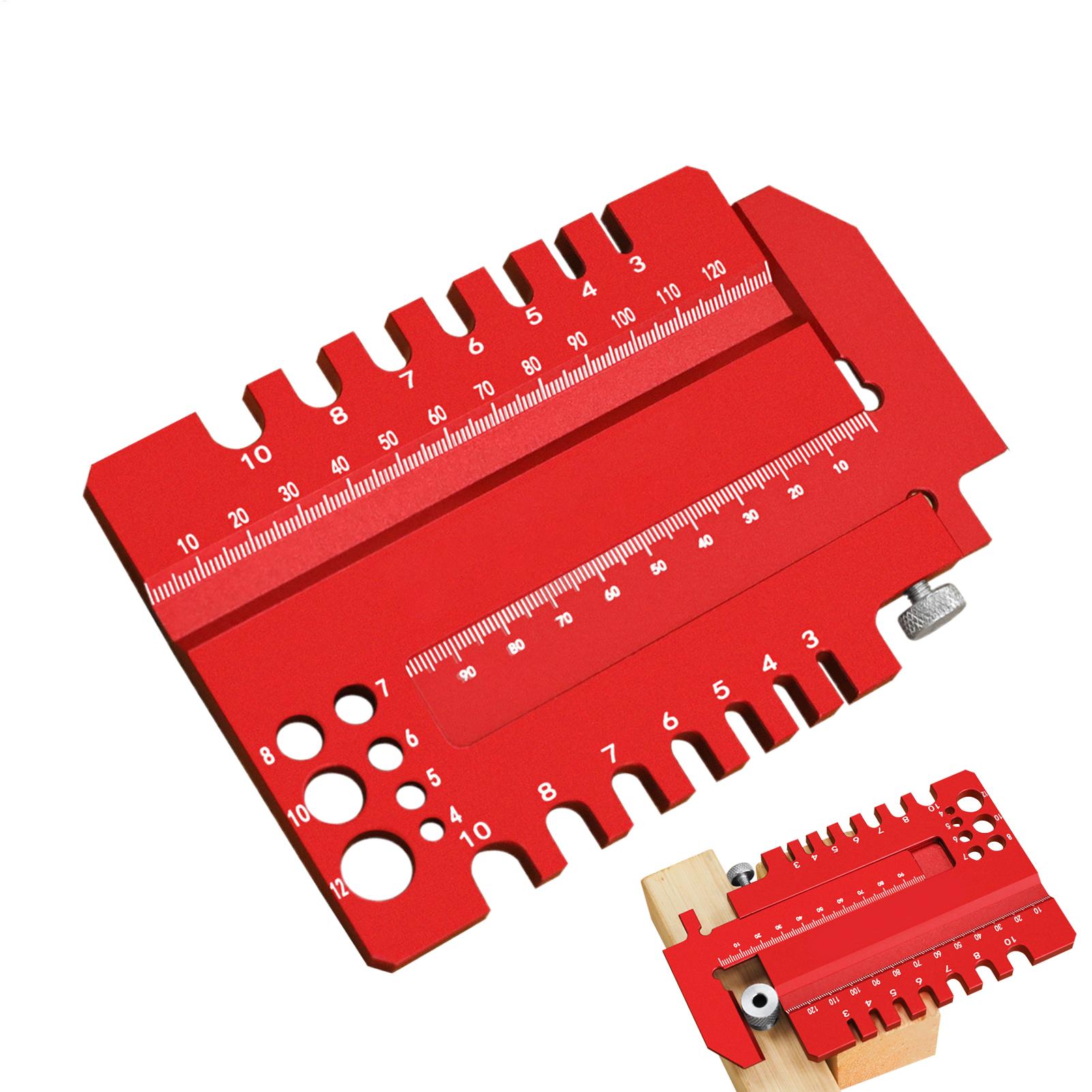 Home Improvement Mark - 建設用定規、マーキング定規、ほぞ穴ゲージ、作業場、ホームセンター、ガレージ、大工仕事、家具製作プロジェクト用