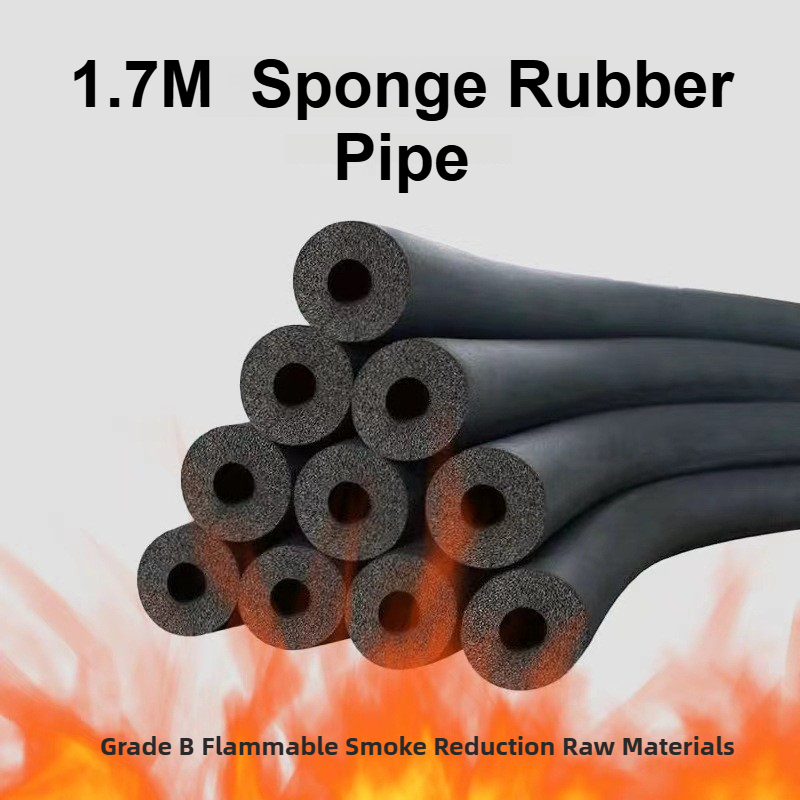 Pipe Insulation Foam - 1.7 メートルゴム発泡断熱パイプ 6-32 ミリメートル難燃性不凍液スリーブエアコン銅/水道管ソーラー屋外