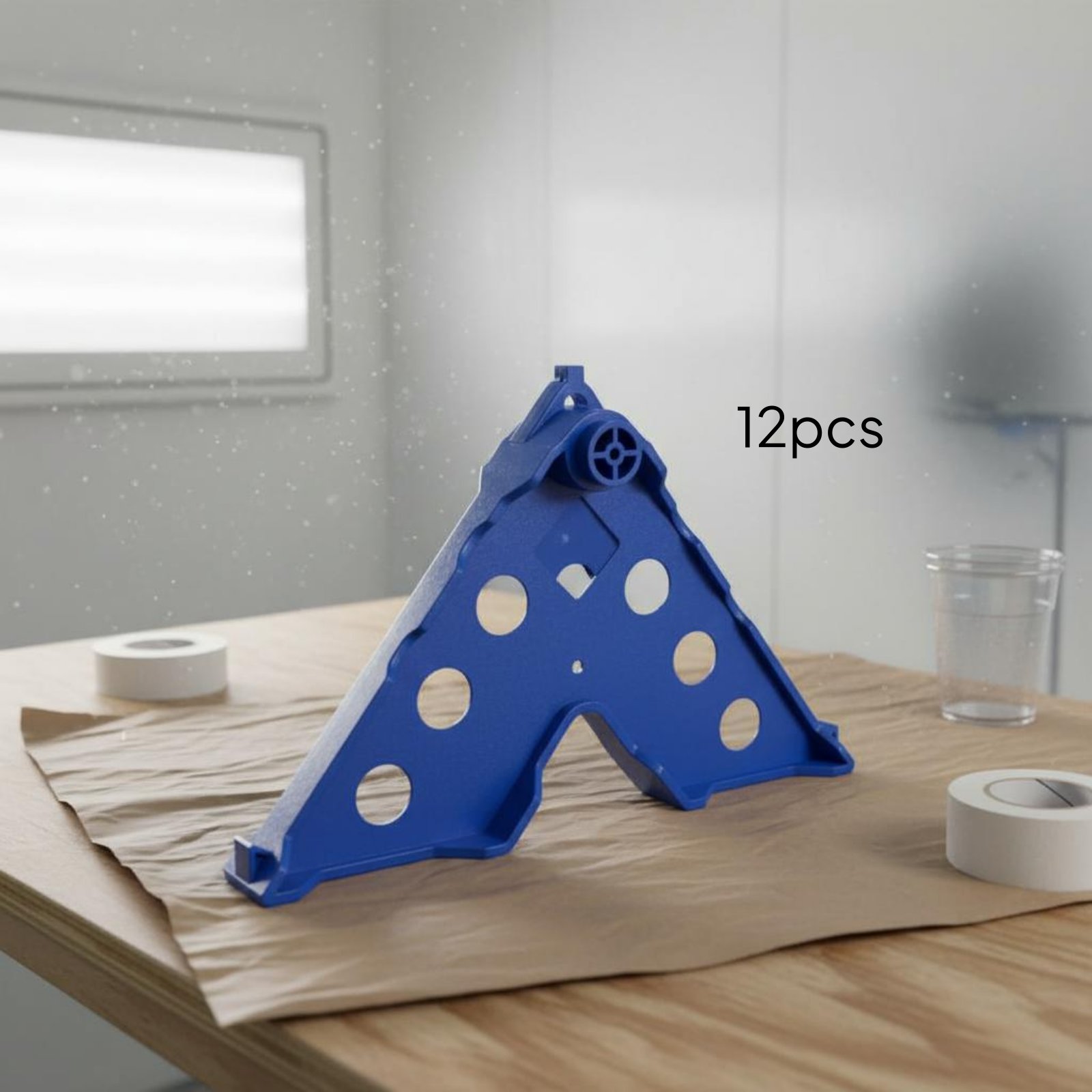 Home Improvement In Usa - 3ピースピラミッドペイントスタンド、ワークピースを高め、塗装をサポートします、ホームセンター用品、再利用可能、お手入れ簡単