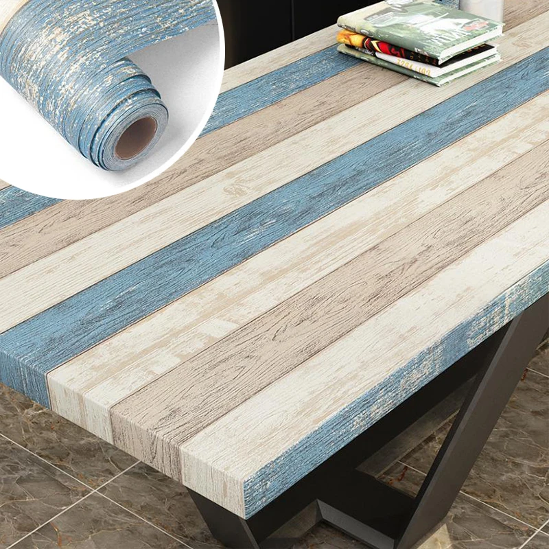 Home Improvement Ideas - 粘着性のビニールテープ,防水,木材の壁紙,寝室とワードローブ,家の改修
