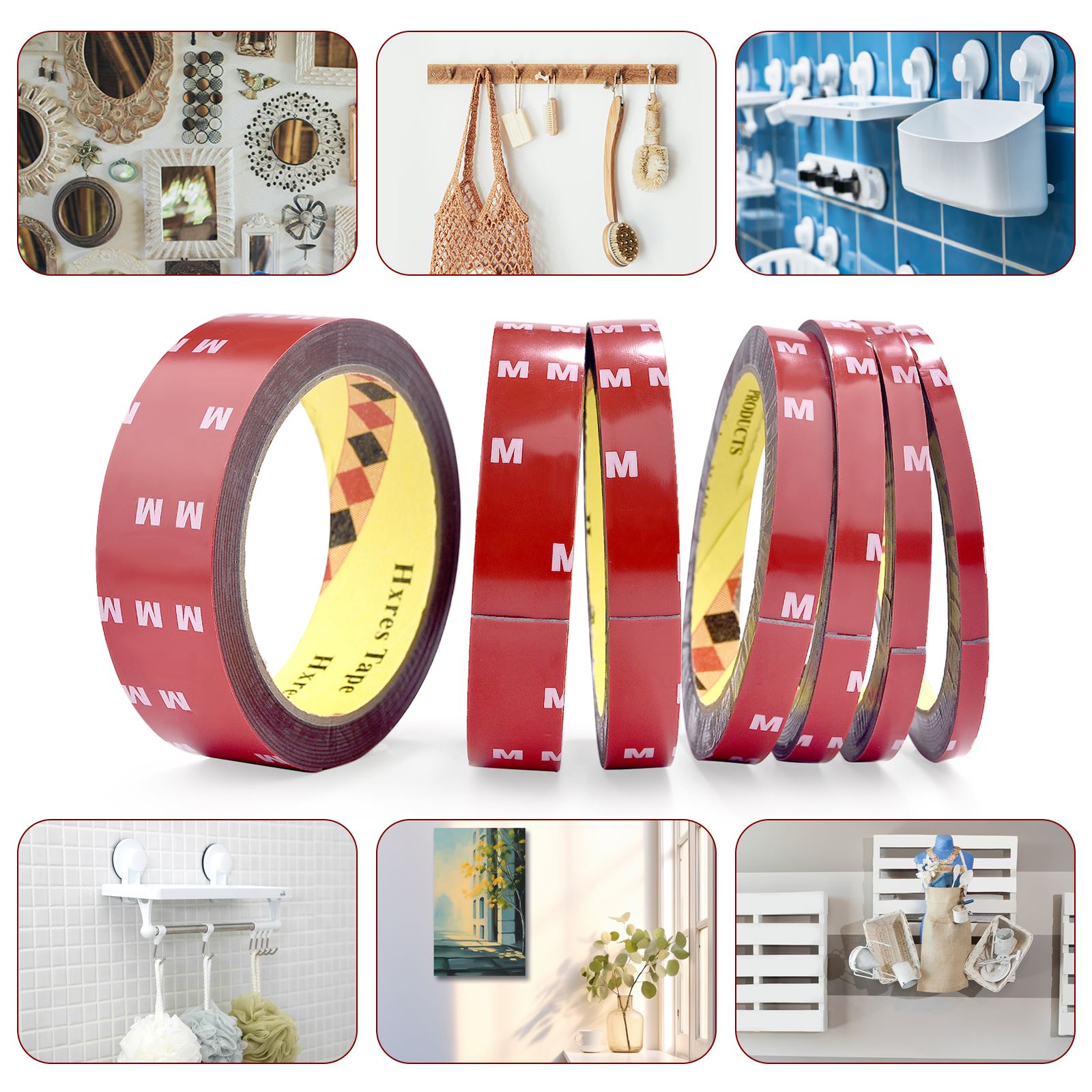 家の改修用の両面粘着テープ,6〜30mm, 3メートル - Home Improvement Ideas のレビューと価格
