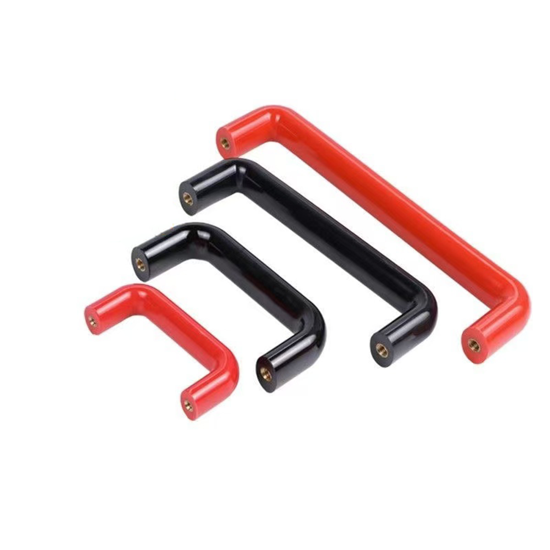 1/3 個楕円ゴム木材赤/黒キャビネットドアハンドル引き出し - Home Improvement Stores のレビューと価格