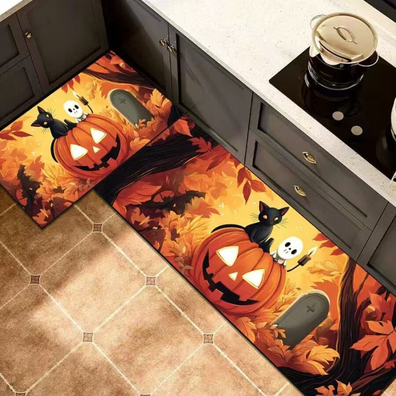 VIKAMA 1/2 個 ハロウィンテーマのフロアマット イ - Home Improvement Kitchen Set のレビューと価格