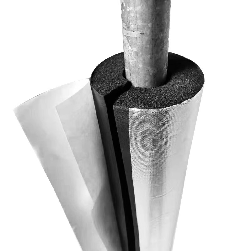 オープンスタイル自己粘着発泡パイプ断熱水道管空調アルミ箔断熱 - Pipe Insulation Foam のレビューと価格