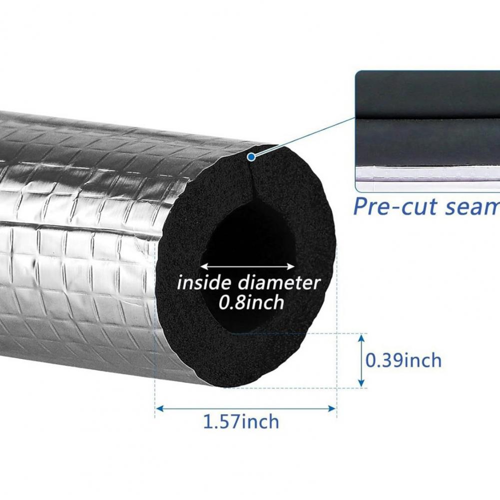 冬用パイプ保護材 10個入り パイプ断熱フォームチューブ 自 - Pipe Insulation Foam のレビューと価格