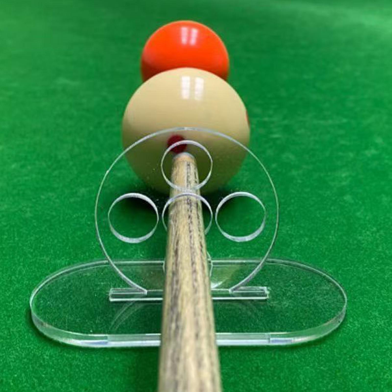アクリル製ビリヤードキューイングトレーナー、穴への打撃と精度 - Home Improvement Stores のレビューと価格