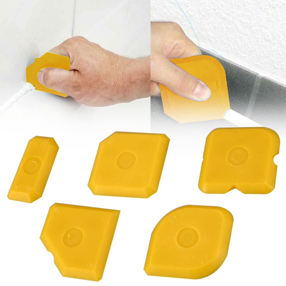 5 個のシリコーンアプリケータースクレーパーシーラントスムー - Home Improvement Ideas のレビューと価格