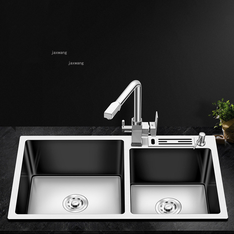 厚みのある 304 ステンレス鋼レストランキッチンシンク手動 - Home Improvement Kitchen Set のレビューと価格