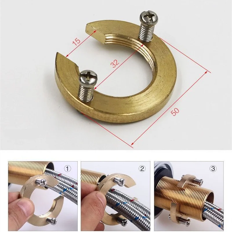 真鍮 C タイプキッチン蛇口緩み止めナットキャップ固定サーク - Home Improvement Kitchen Set のレビューと価格