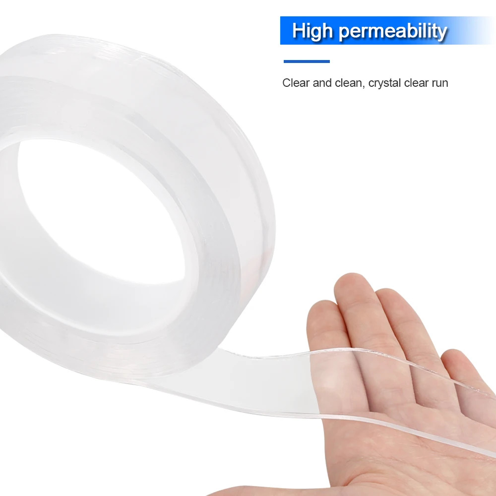 3 メートル 5 メートルロング強力両面粘着ナノノンマーキン - Home Improvement Mark のレビューと価格