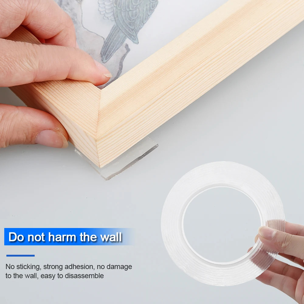 3 メートル 5 メートルロング強力両面粘着ナノノンマーキン - Home Improvement Mark のレビューと価格
