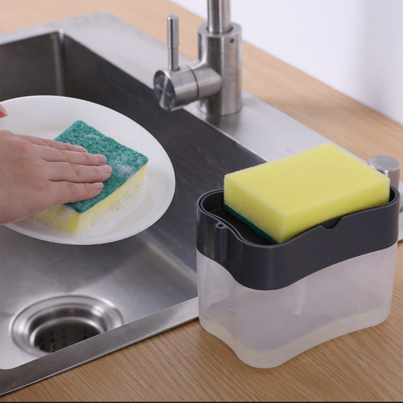 液体石鹸ディスペンサー キッチンシンク スポンジプレス器具  - Home Improvement Stores のレビューと価格