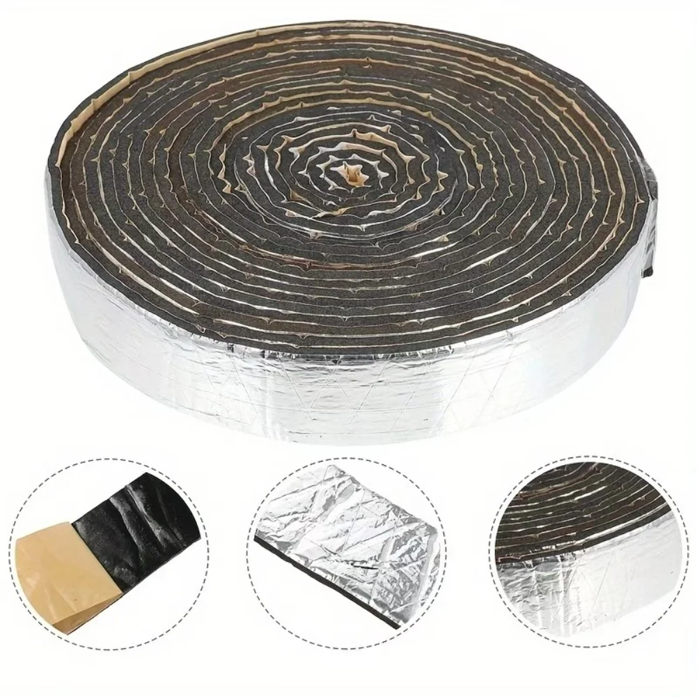 柔軟な屋外用パイプ断熱テープ 10cm x 10m アルミ箔 - Pipe Insulation Foam のレビューと価格