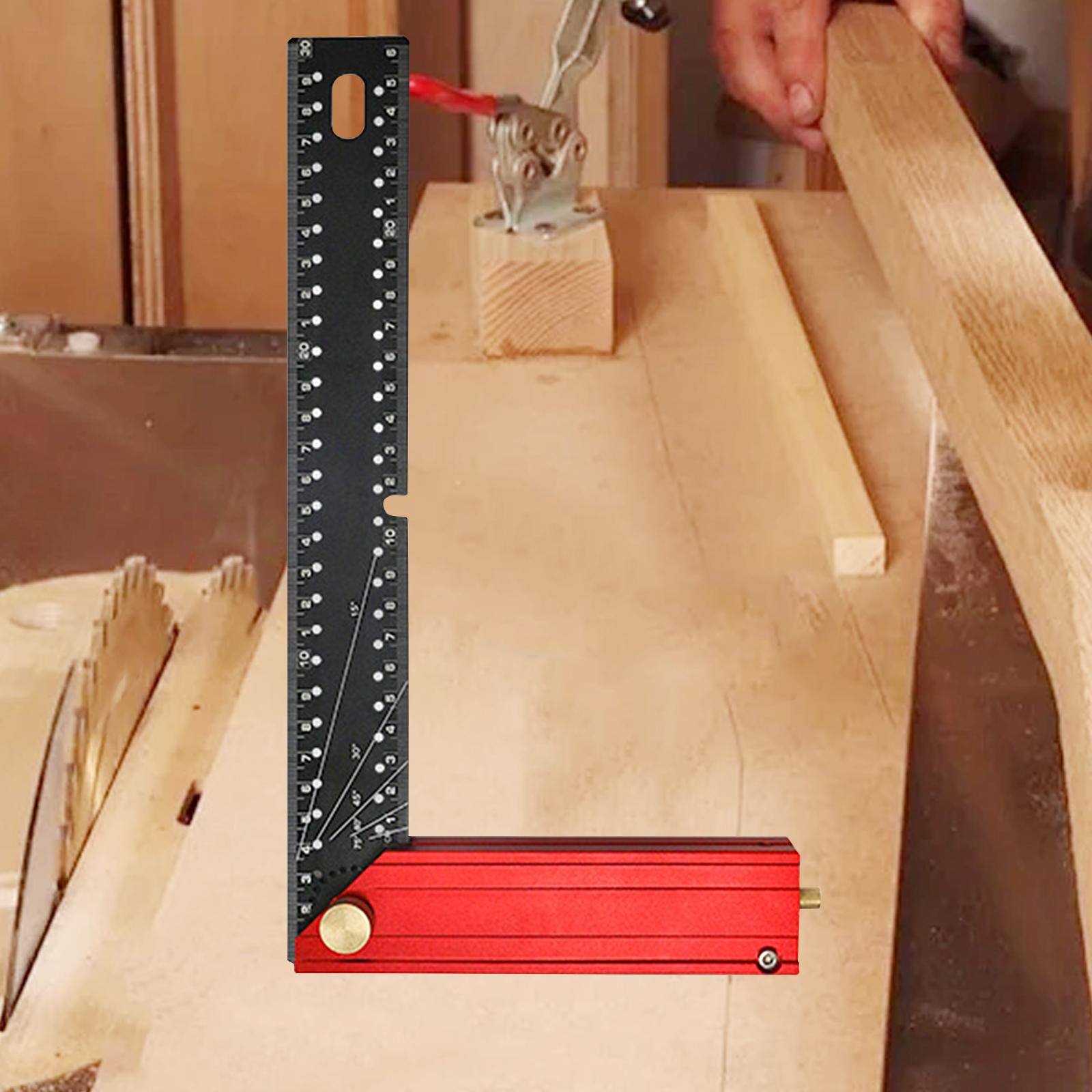 フレーミングスクエア精密L型定規、大工用スクエア、DIYホー - Home Improvement Mark のレビューと価格