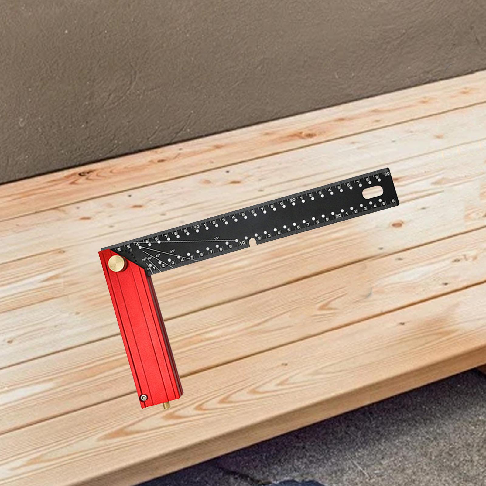 フレーミングスクエア精密L型定規、大工用スクエア、DIYホー - Home Improvement Mark のレビューと価格