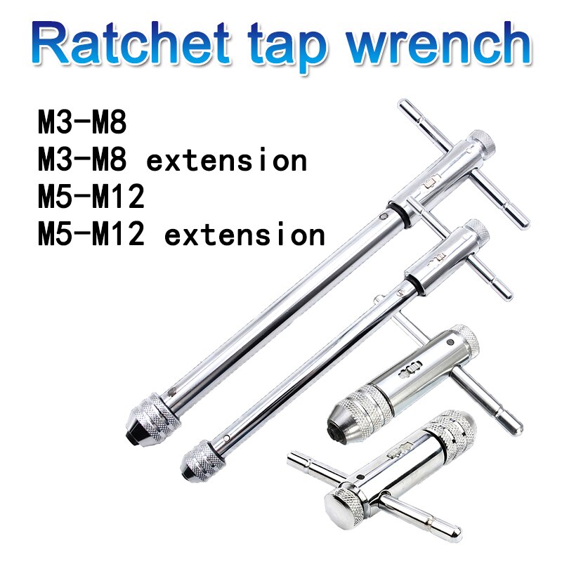 調整可能なラチェットハンドタップレンチ M3-M8 M5-M - Home Improvement Stores のレビューと価格
