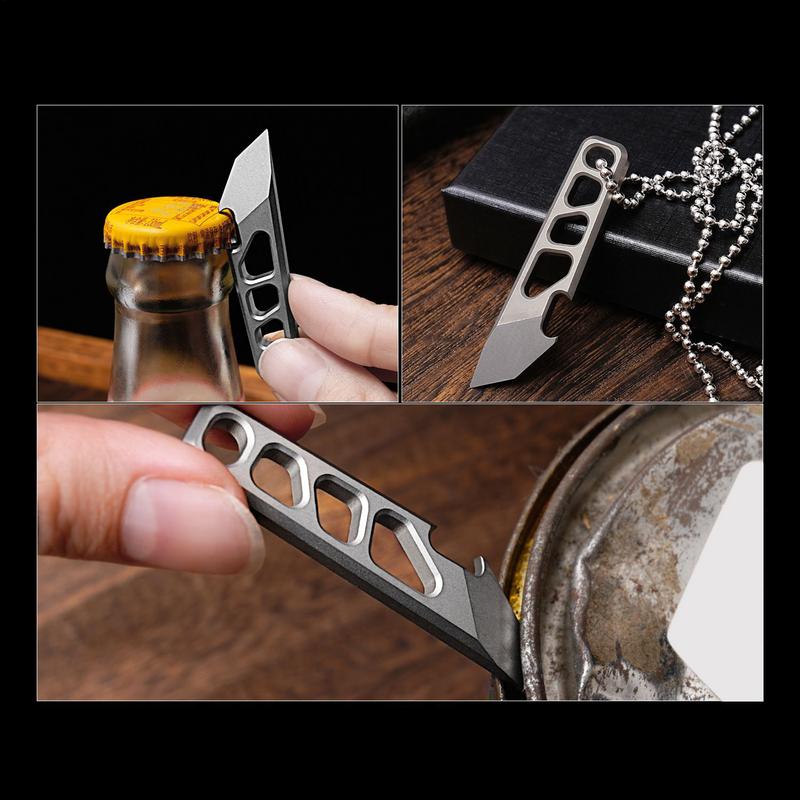 ポケットてこバー缶切りキーホルダーチタン合金軽量速達ツール毎 - Home Improvement Express のレビューと価格