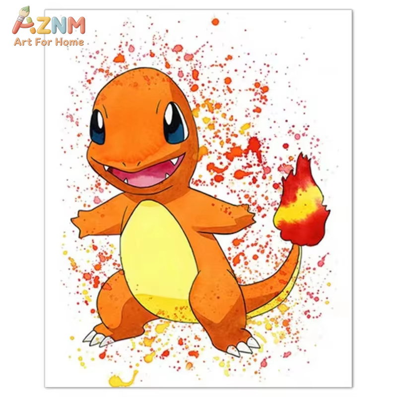 1PC、アニメポケモンキャンバス絵画フシギダネポスターとプリ - Home Improvement Kids のレビューと価格